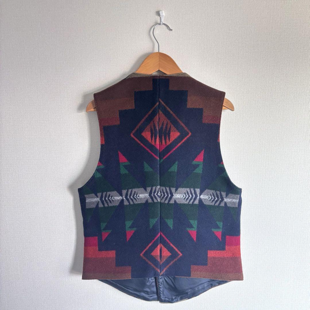 【美品】し63 PENDLETONペンドルトン ベスト S メンズ 個性的 レア