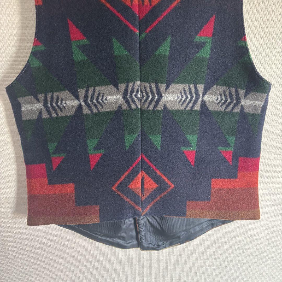 【美品】し63 PENDLETONペンドルトン ベスト S メンズ 個性的 レア