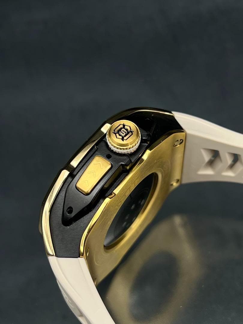 ゴールド ステンレスケース 49mm ウルトラ アップルウォッチ