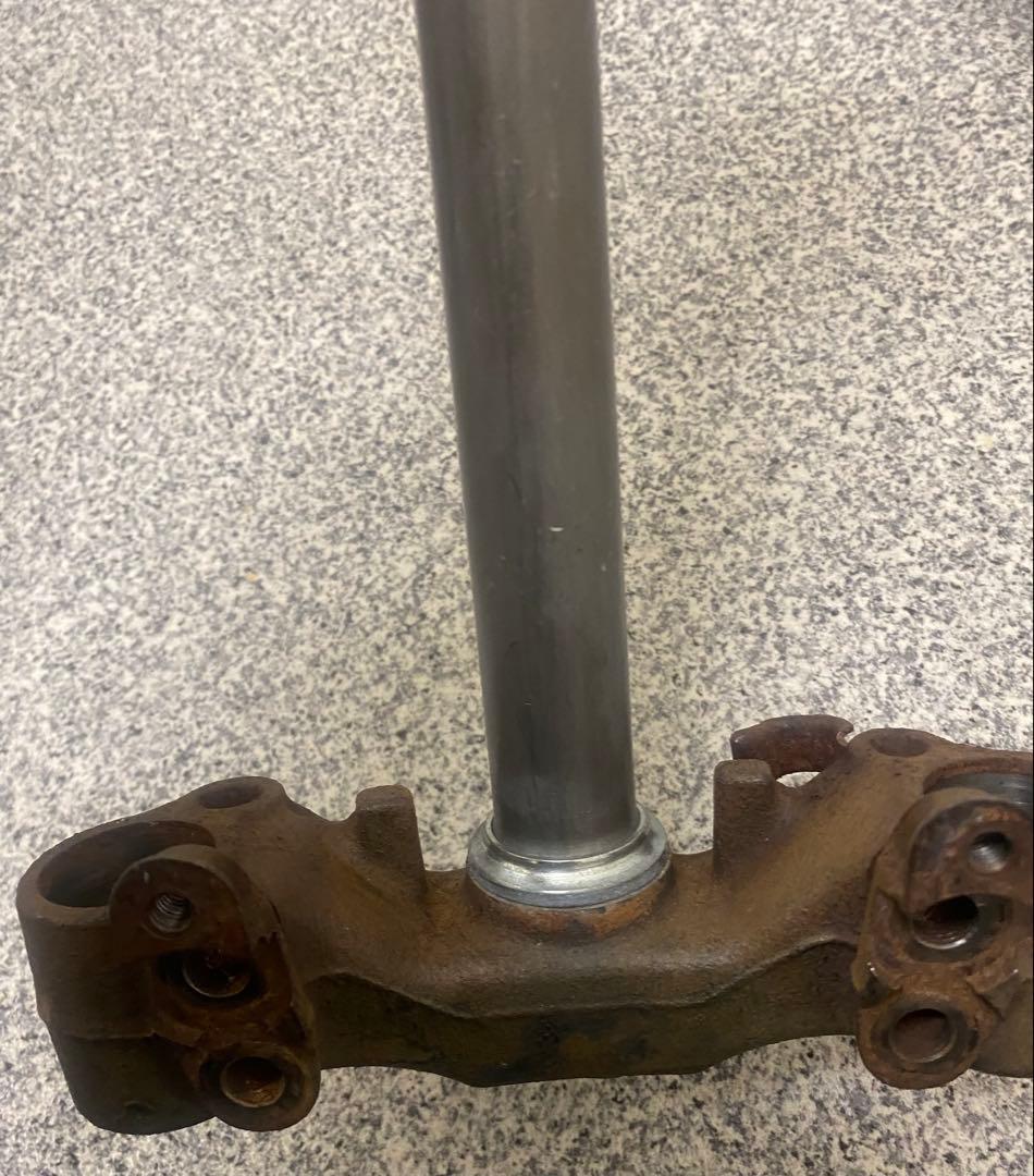 ディオフィット　ステアリングステム　AF27 ホンダ　三又