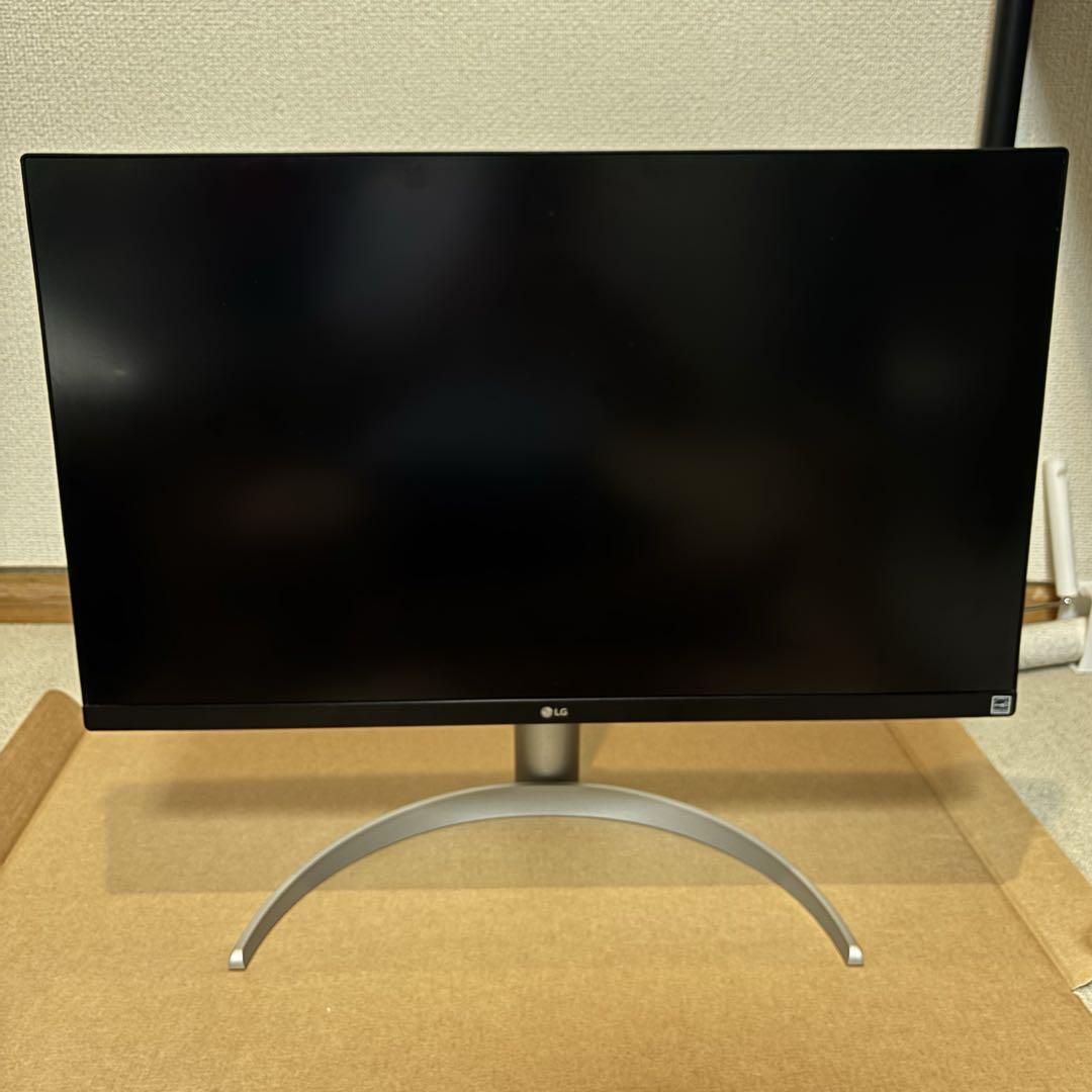 【美品】LG 27UP850N-W 27インチ 4K モニター USB-C対応