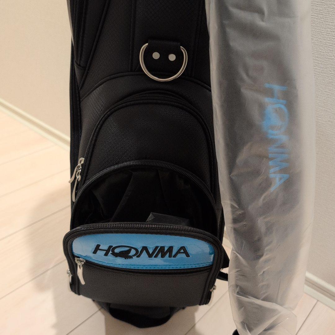 HONMA キャディバッグ スタンドタイプ ブラック/ブルー