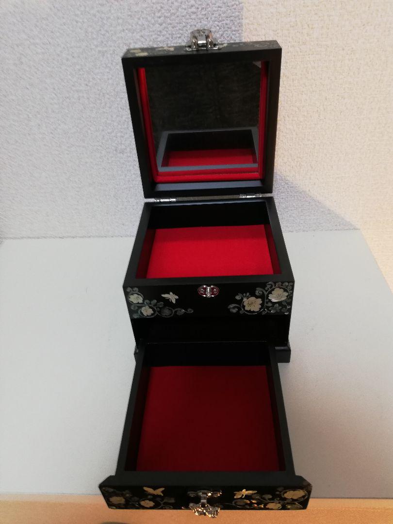大得価低価 蝶の宝石箱 螺旋漆器 韓国ソウル民芸品 アンティーク インテリア 鏡付き 1J0zU-m58012389965 2022お買い得