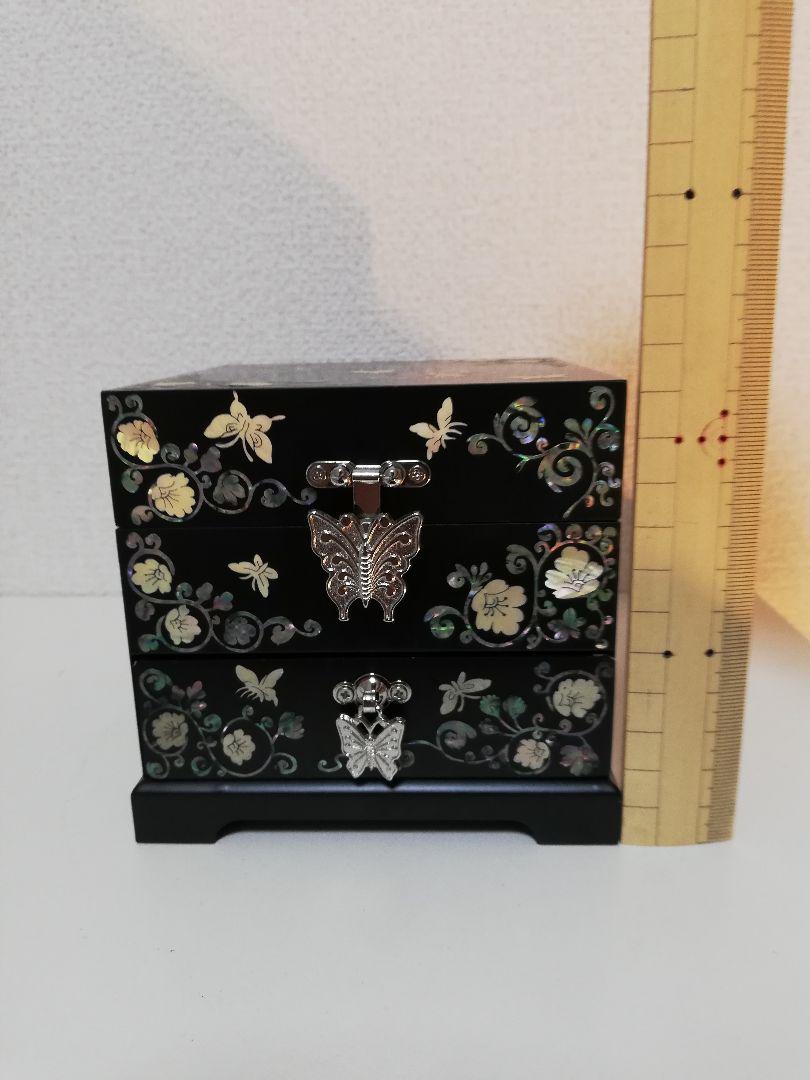 大得価低価 蝶の宝石箱 螺旋漆器 韓国ソウル民芸品 アンティーク インテリア 鏡付き 1J0zU-m58012389965 2022お買い得
