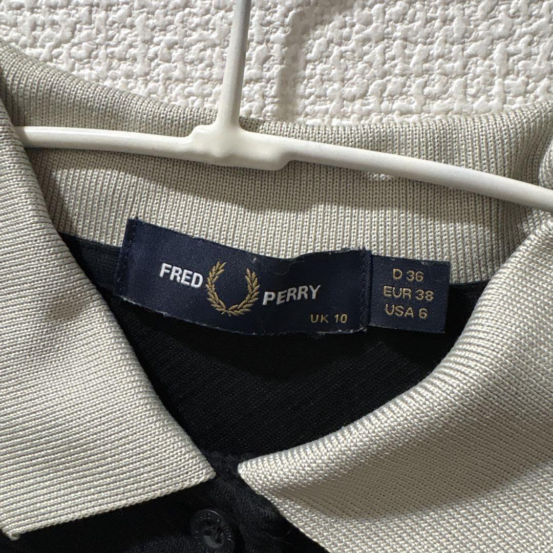 FRED PERRY 五分袖ポロシャツ D36