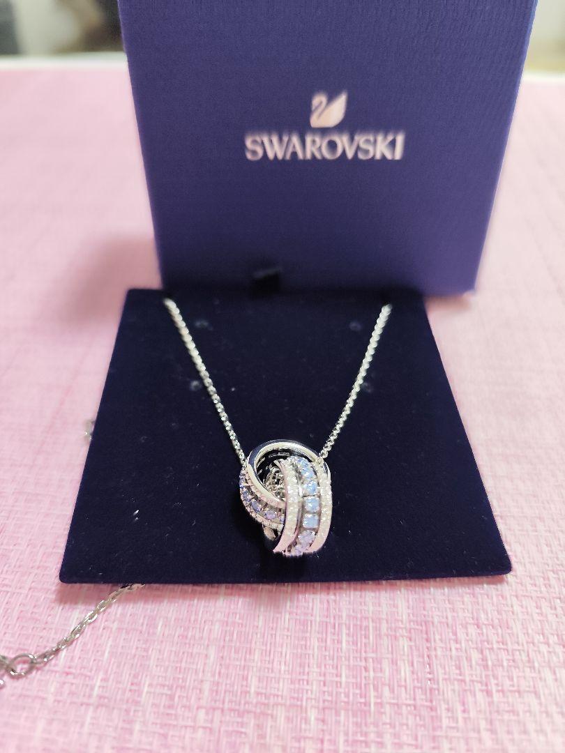 SWAROVSKI ネックレス Further リング 新品未使用