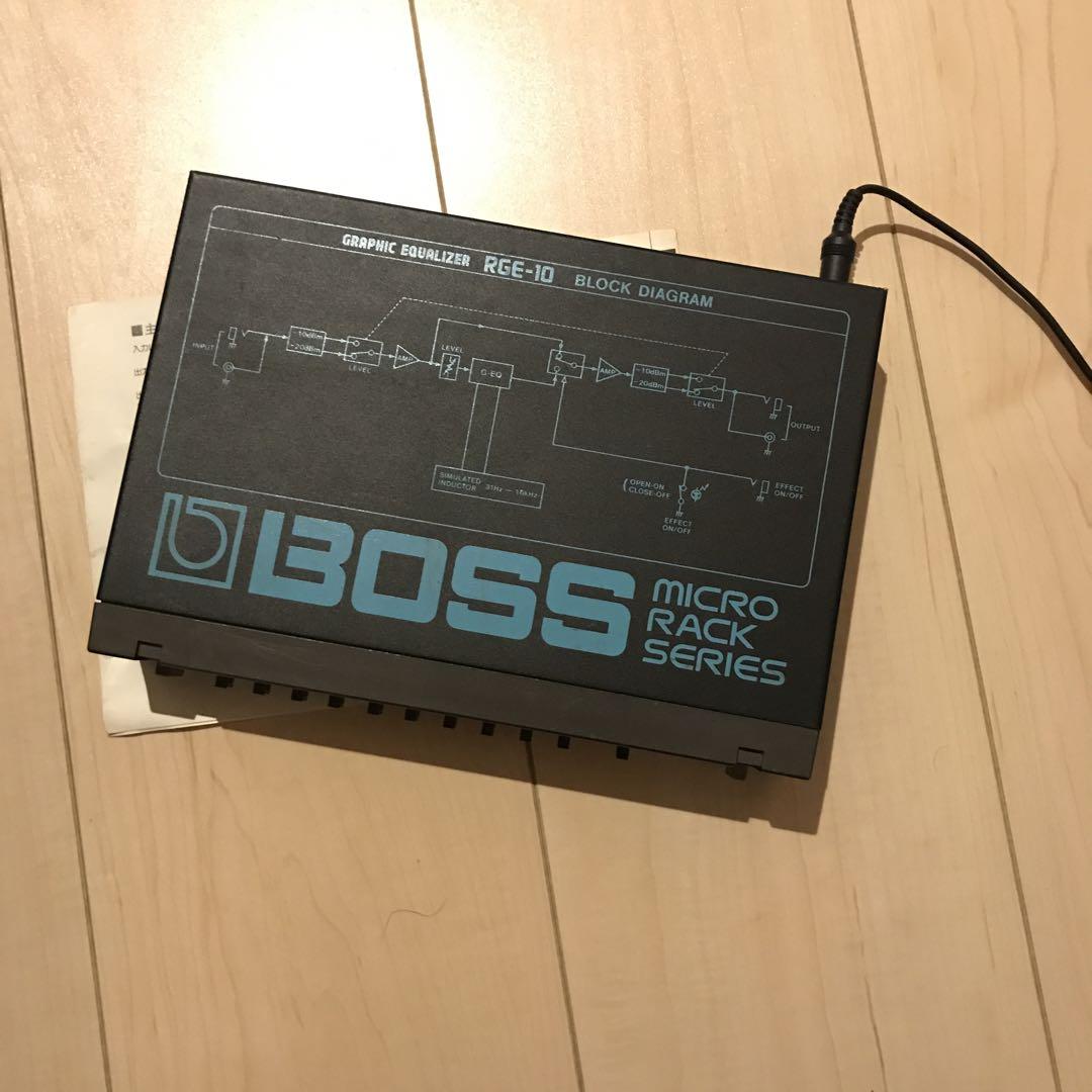 アンプ Boss micro rack series rge-10