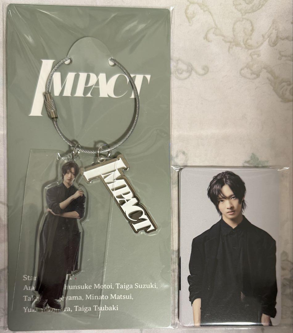 【新品未開封】舞台 IMPACT フォトカード アクリルキーホルダー 佐藤新