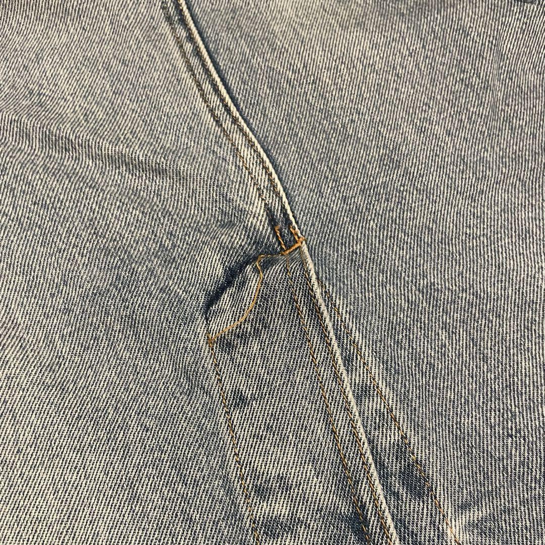 サイドカットdenimロングスカート　デニムsearoomlynn