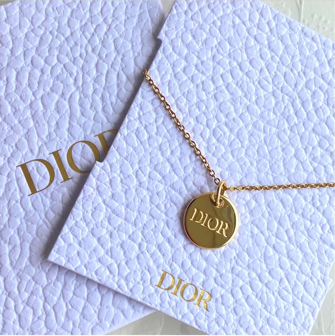 Christian Dior チャーム ネックレス　dior ディオール CD
