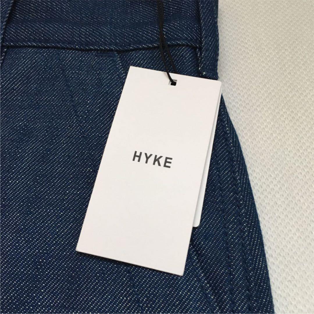 大特価定番 HYKE 01 Sサイズ xScFC-m58018725786 ハイク デニムタイトスカート 豊富な正規品