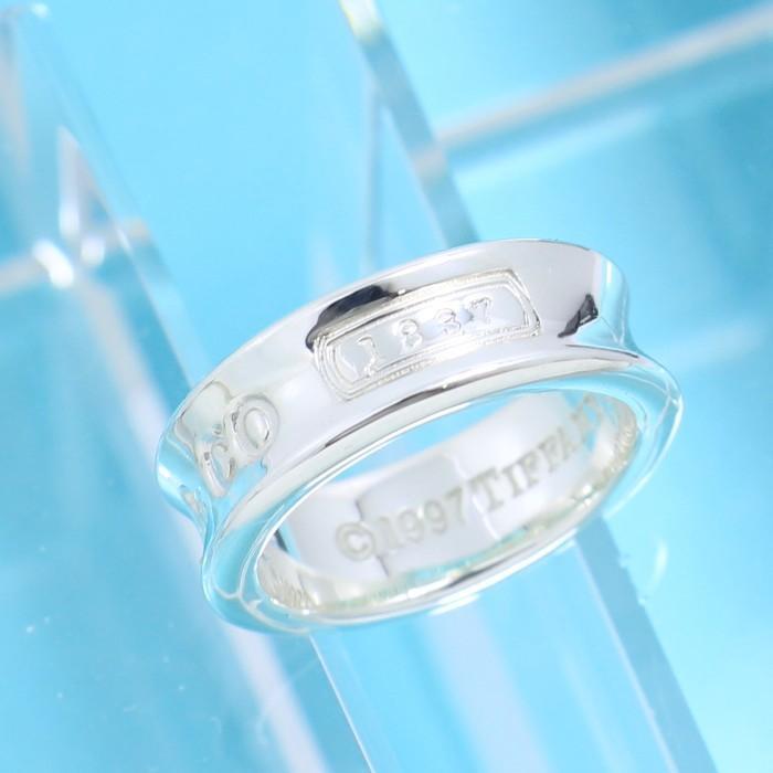 ティファニー TIFFANY 9号 ナロー リング 定番 緩め 0105