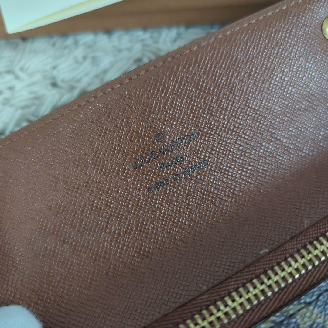 美品 LOUIS VUITTON モノグラム ポルトフォイユアコルディオン長財布