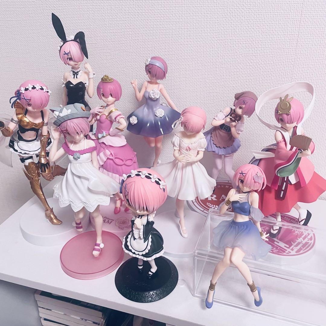 リゼロ ラム フィギュア 10点 プライズ まとめ売り ① リゼロ ラム フィギュア 10点 プライズ まとめ売り ① - メルカリ
