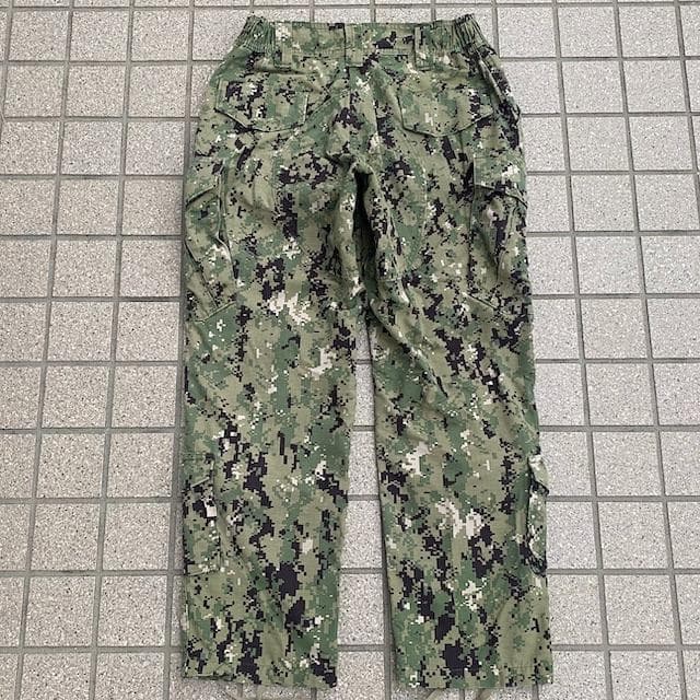 米軍 海軍 迷彩 戦闘服 パンツ NWU グリーンタイプ MーS ミリタリー.2