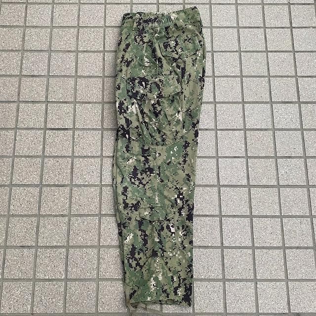 米軍 海軍 迷彩 戦闘服 パンツ NWU グリーンタイプ MーS ミリタリー.2