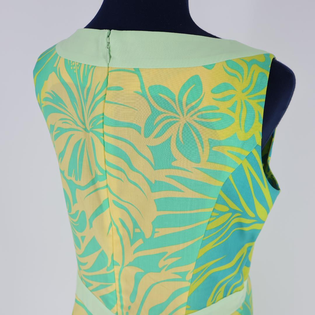美品 日本製 フラダンス衣装 】イエロー MermaidLine MMJ 黄緑