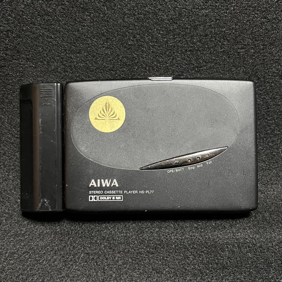 AIWA カセットプレーヤー ウォークマン型 HS-PL77