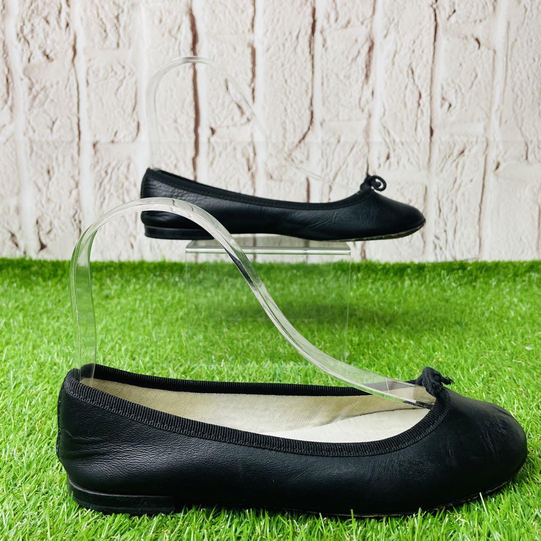 【美品】repetto レペット バレエシューズ サンドリヨン 牛革 35