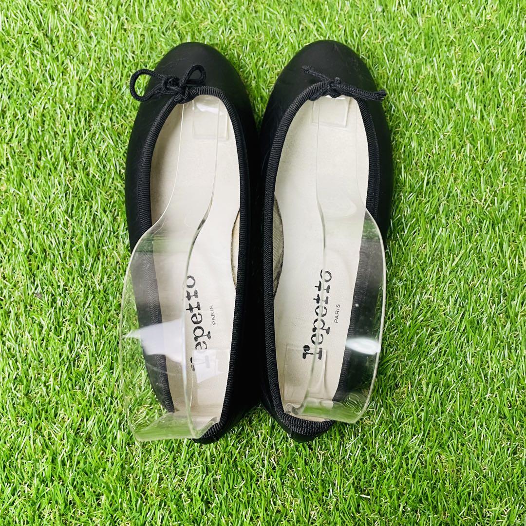 【美品】repetto レペット バレエシューズ サンドリヨン 牛革 35