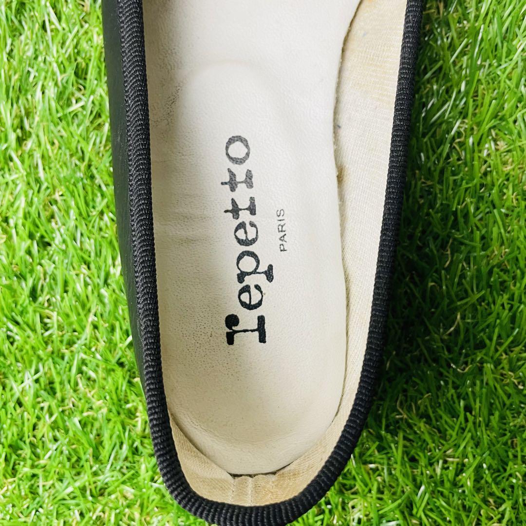 【美品】repetto レペット バレエシューズ サンドリヨン 牛革 35