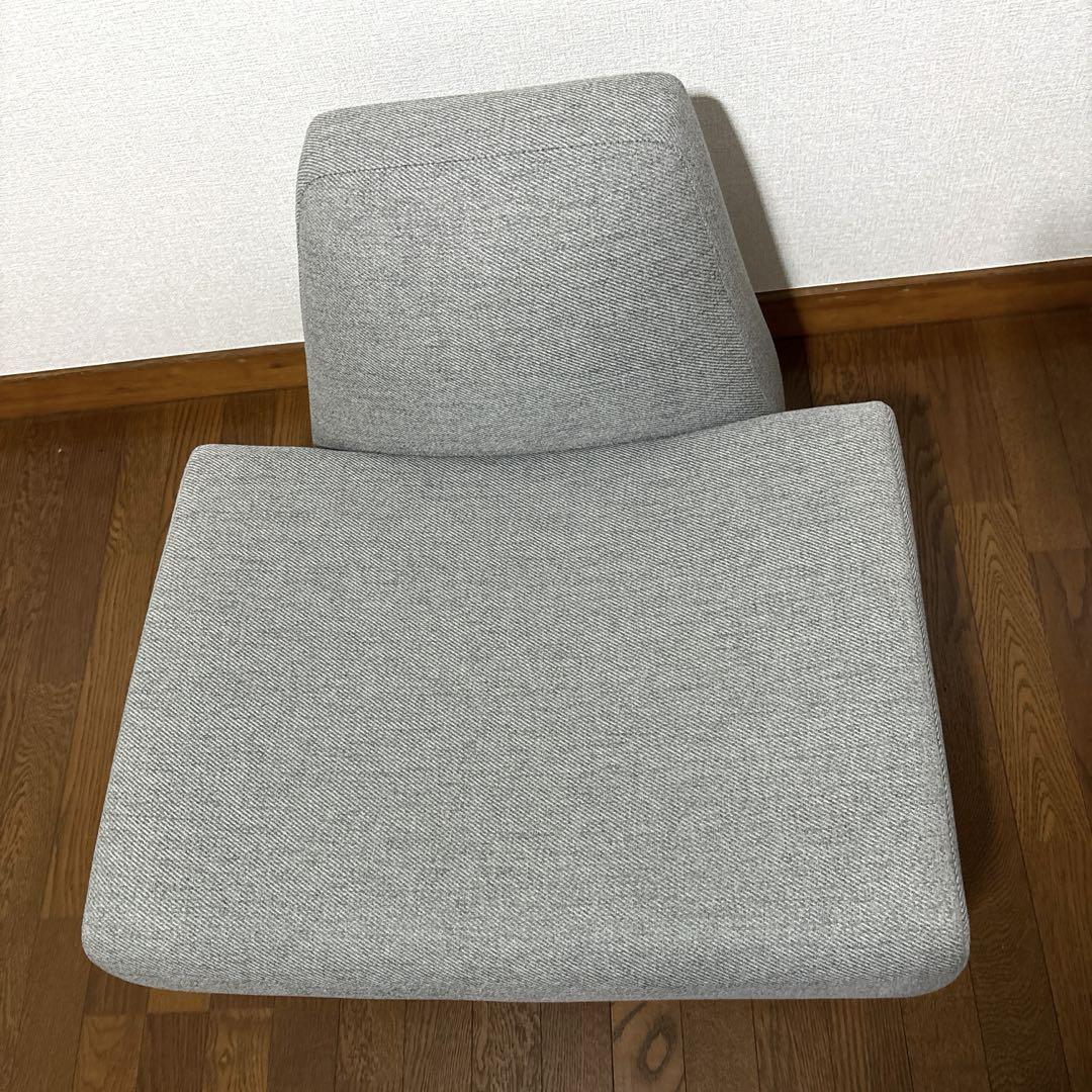 【美品】IDEE 無印良品 AO SOFA グレー 1人掛け