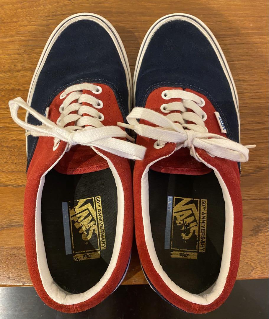 VANS　50周年　ERA PRO '76　ネイビー／レッド　26.5cm