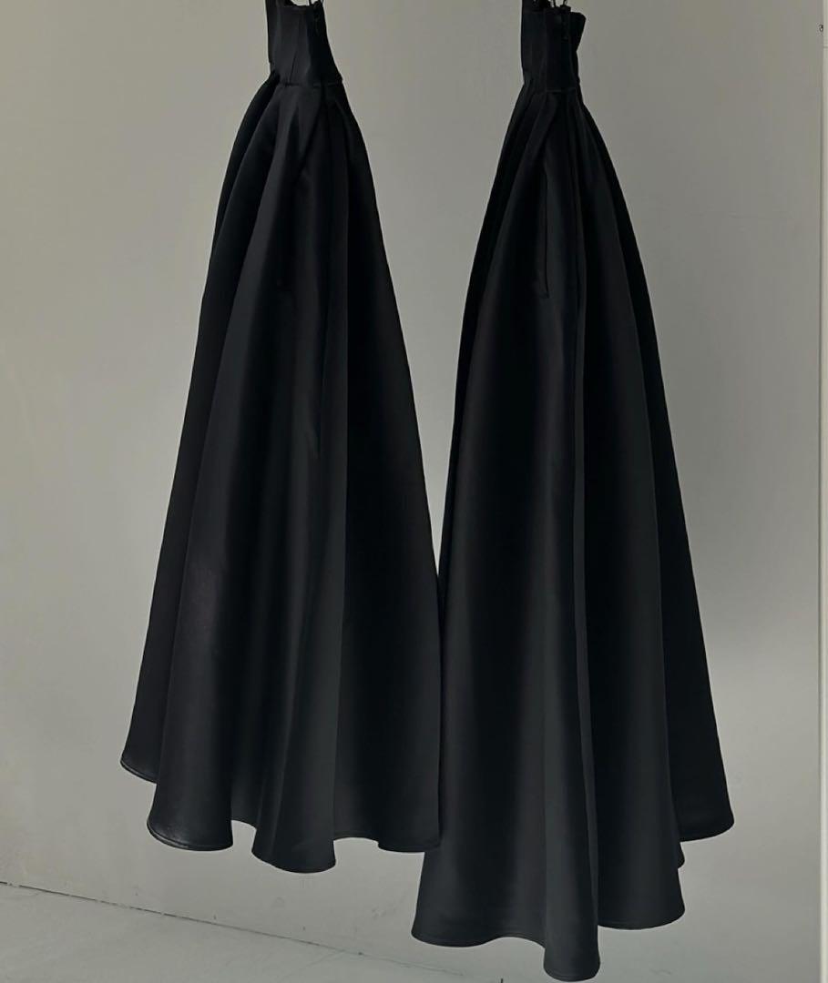 完売商品！美品　emm the shop tsuya volume skirt emm the shop tsuya volume skirt M
