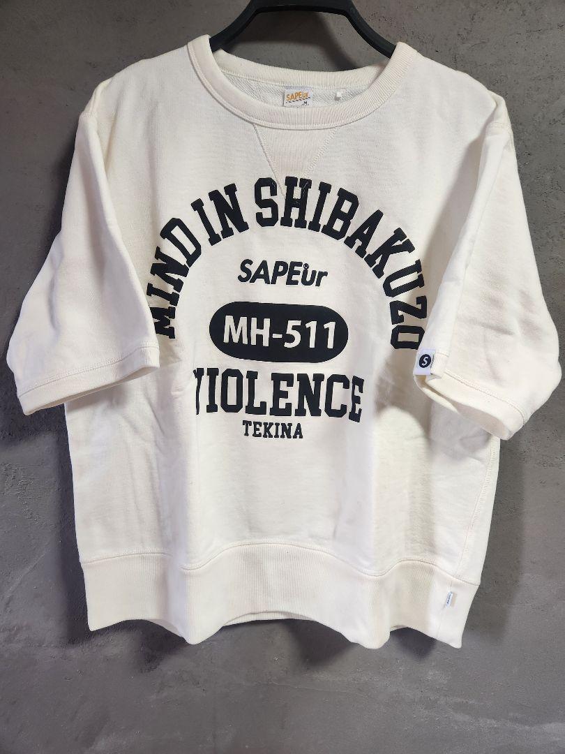 SAPEur シバクゾ スウェットTシャツ Mサイズ 浜田雅功