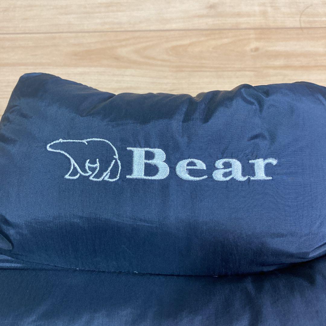 セーター▰ 激レア リバーシブル ビックロゴ Lサイズ 4VlMh-m58029315371 BEAR ダウンジャケット ブランド
