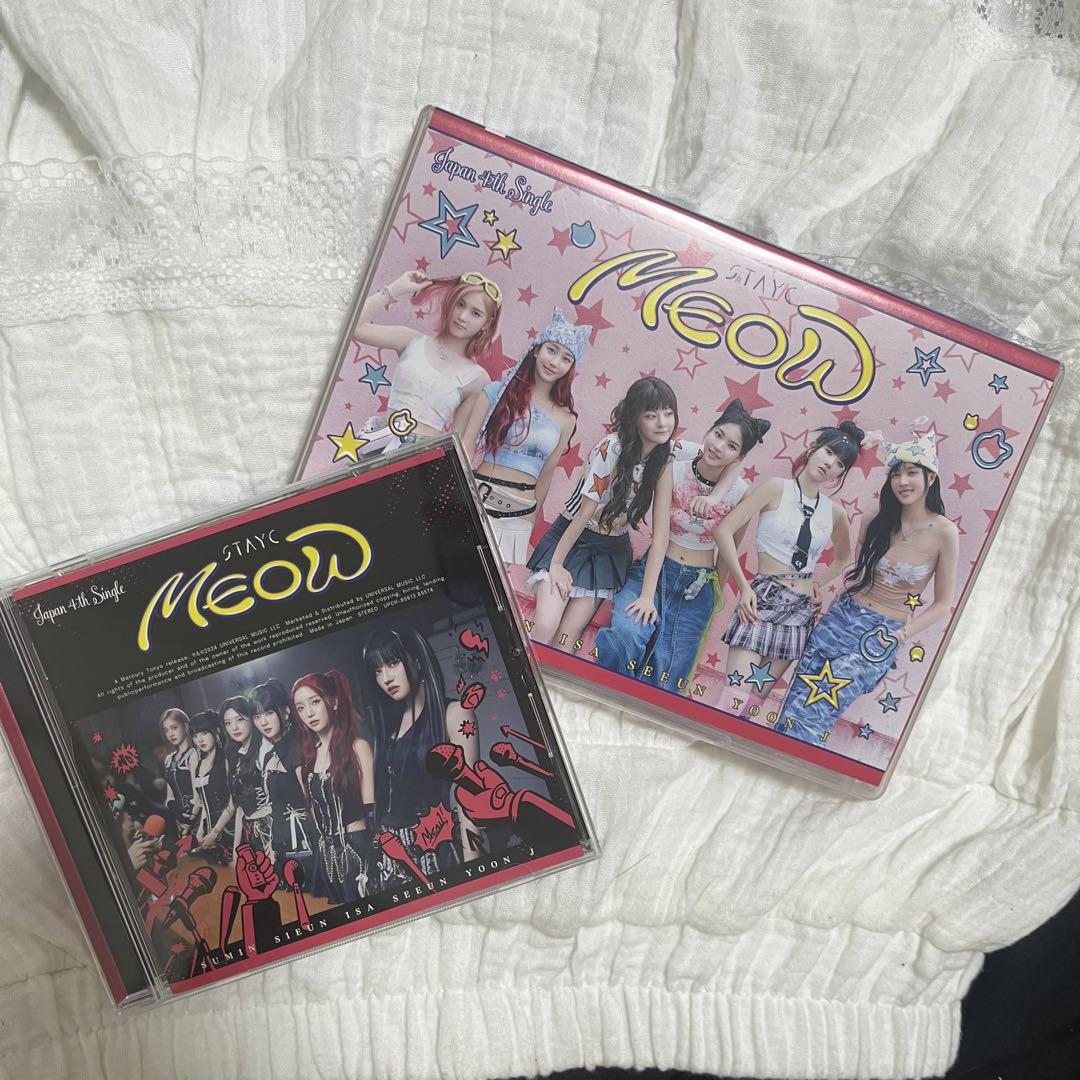 STAYC MEOW シウン トレカ2枚 通常版＋初回限定盤 - メルカリ