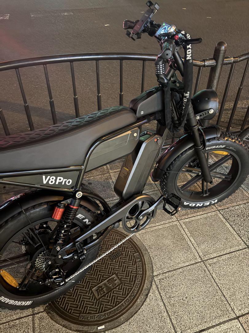 最新作　V8 PRO MAX NFCタグ付き　1000W 48V/30AH