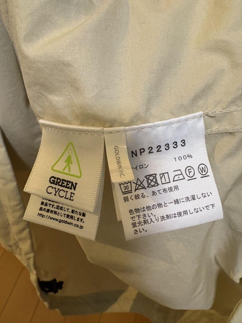 THE NORTH FACE コンパクトアノラックジャケット　NP22333
