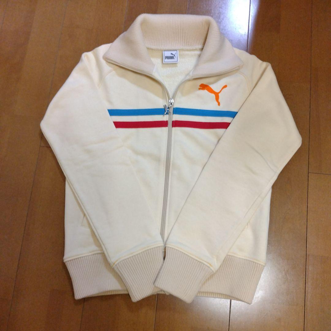 【未使用】PUMA 希少トラックジャケット クリーム色 　90S’　レア