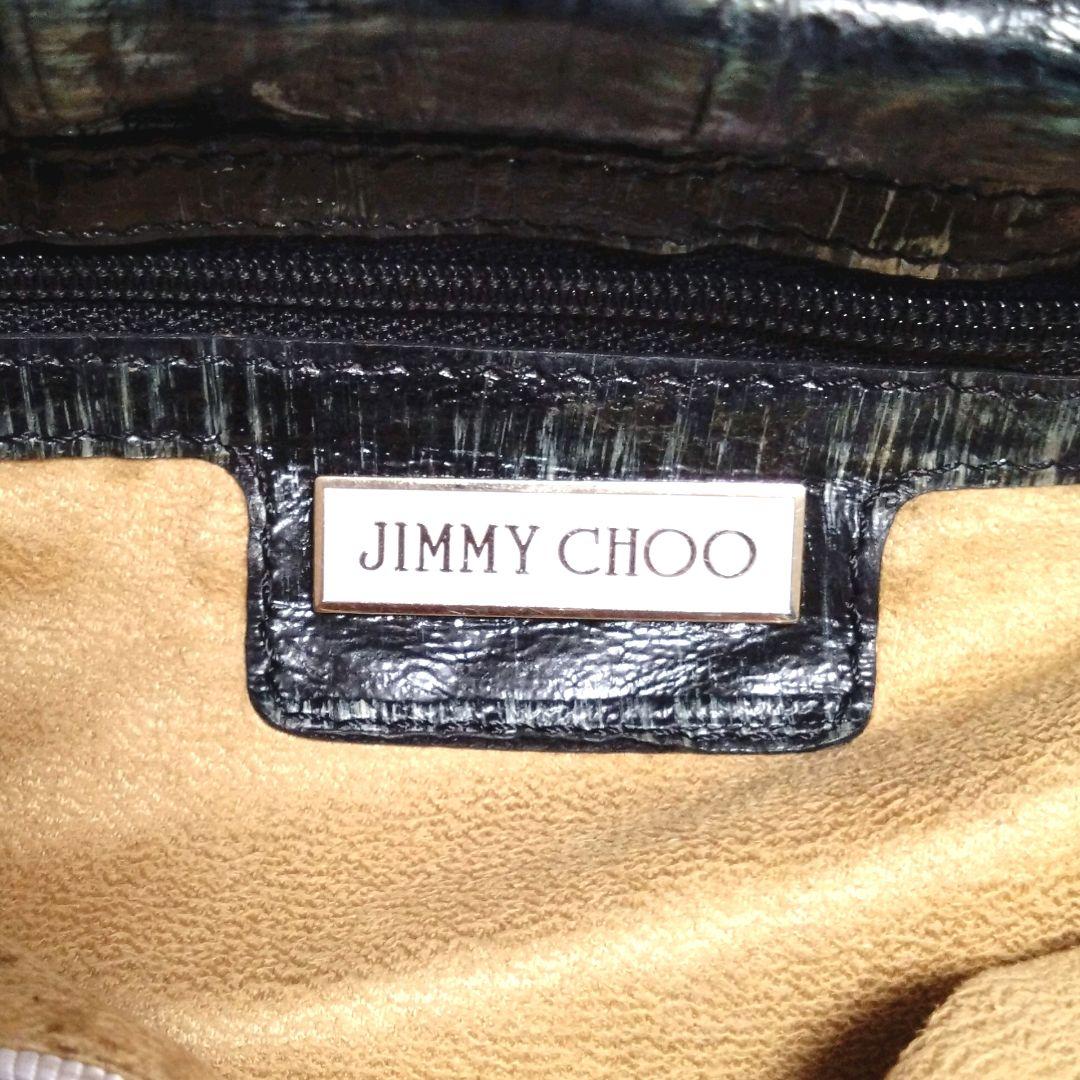 国内発送 jimmychoo クラッチ バッグ ポーチ 関税こみ ジミーチュウ JIMMY CHOO クラッチバッグ ZIP POUCH ANR BLACK