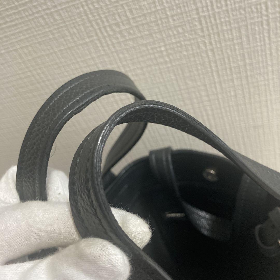✨美品✨バレンシアガ　ノースサウス　エブリデイXS　2wayハンド　レザー　黒