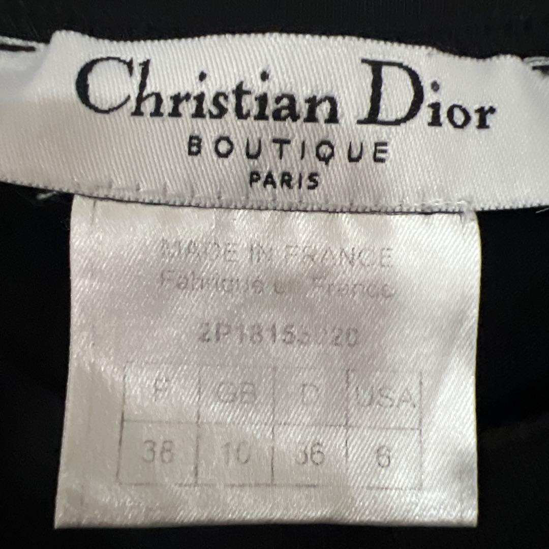 vintage ディオール ガリアーノ期 デニム ロゴ tシャツ 半袖
