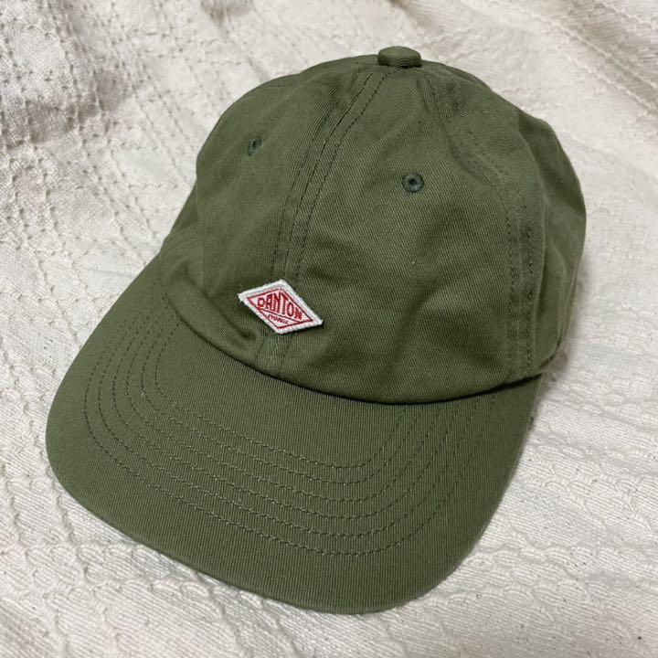ダントン コットンツイル 6パネル キャップ