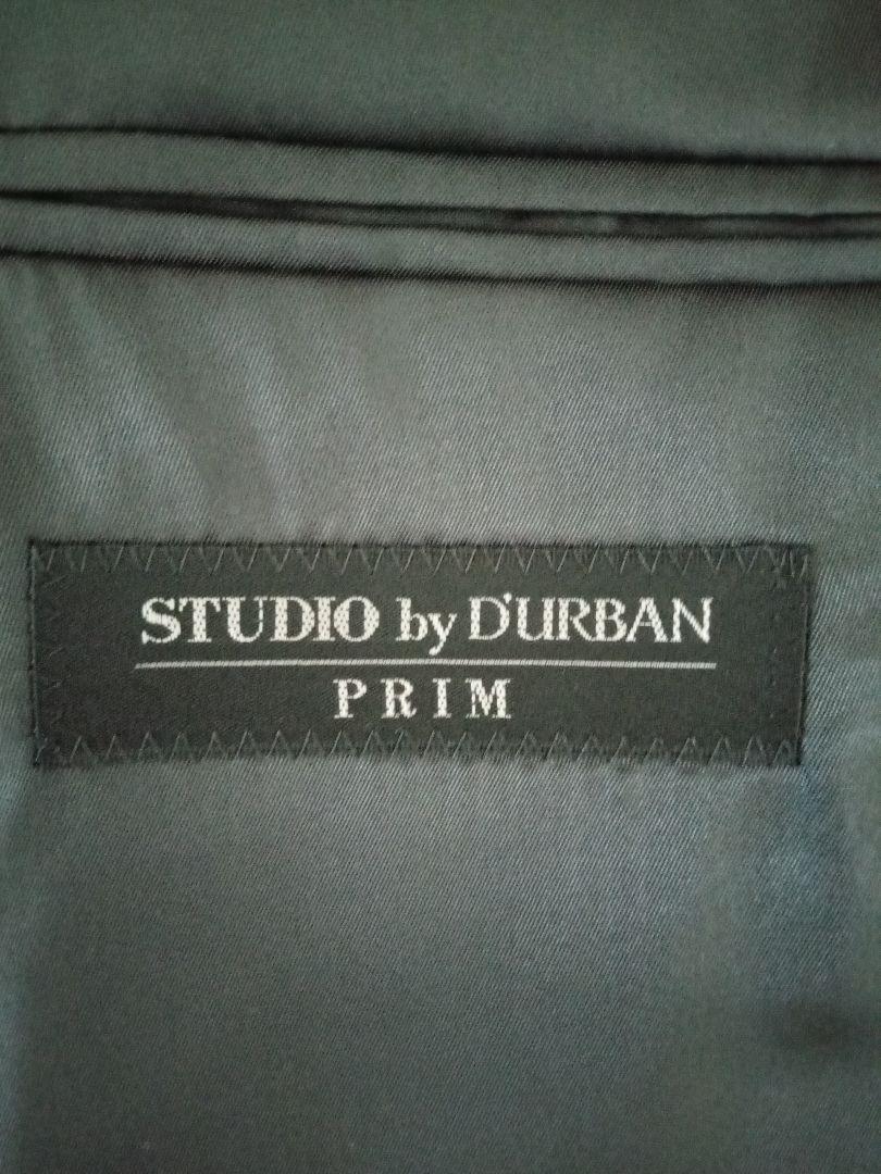 STUDIO by DURBAN PRIM　黒縞　ビジネススーツ (サイズY5)