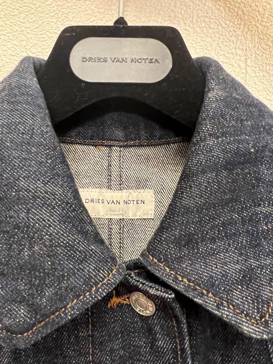 DRIES VAN NOTEN ピンク デニムジャケット DRIES VAN NOTEN デニムジャケット ベルト付き | NET-A-PORTER