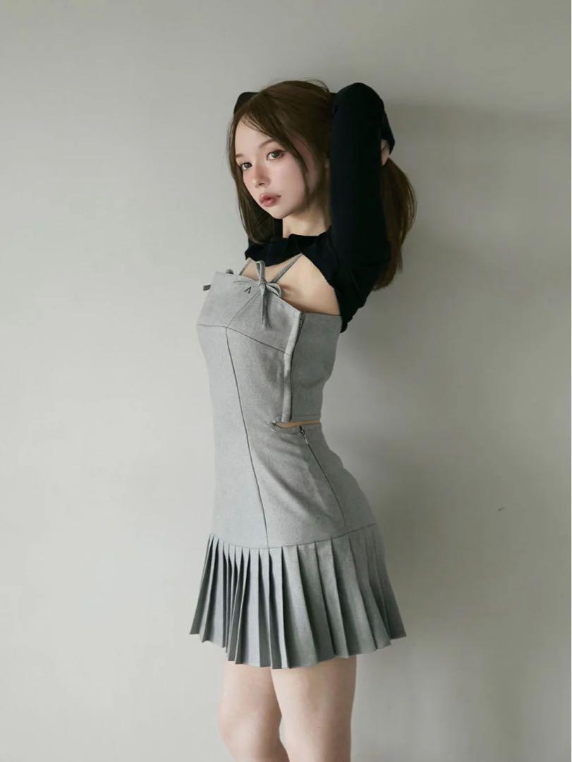 Karen knit set mini dress andmary アンドマリー