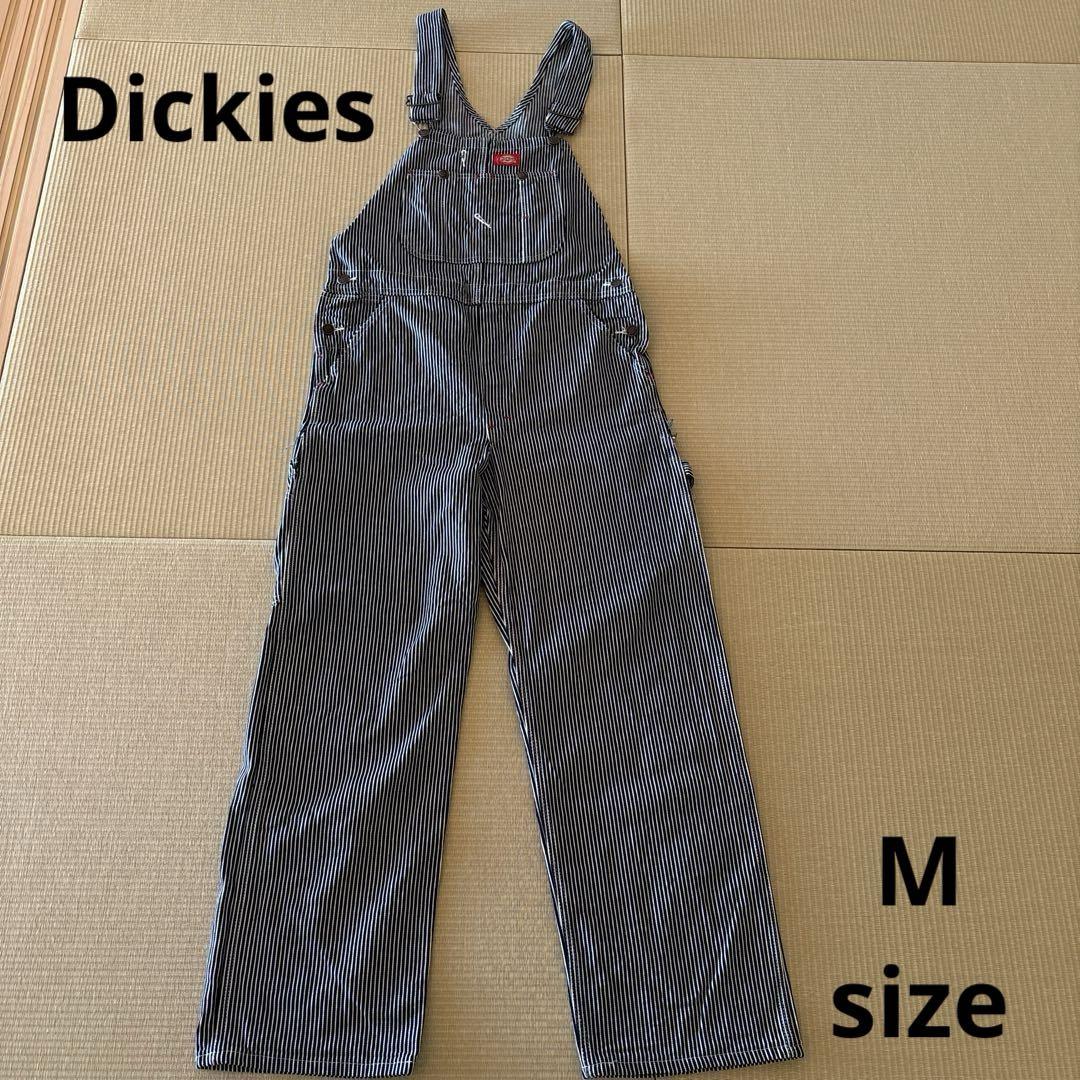 Dickies ディッキーズ ヒッコリーストライプオーバーオール　Mサイズ
