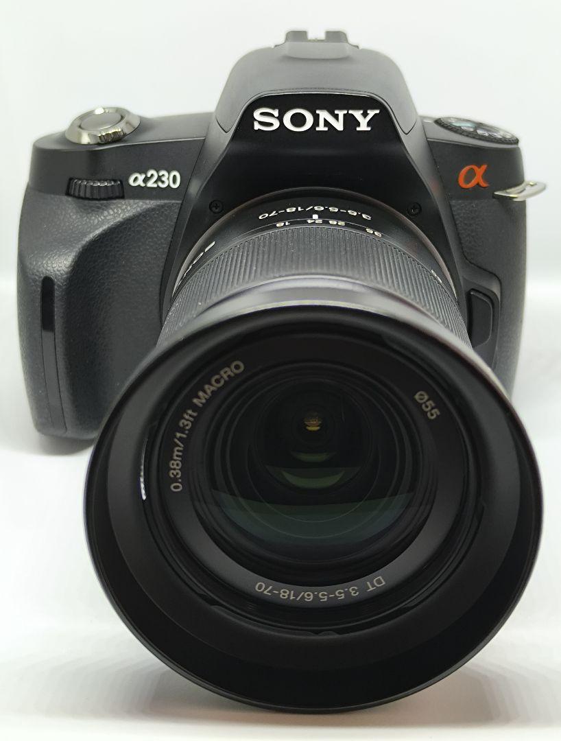 SONY α230+DT18-70+ミノルタ75-300+バッグ