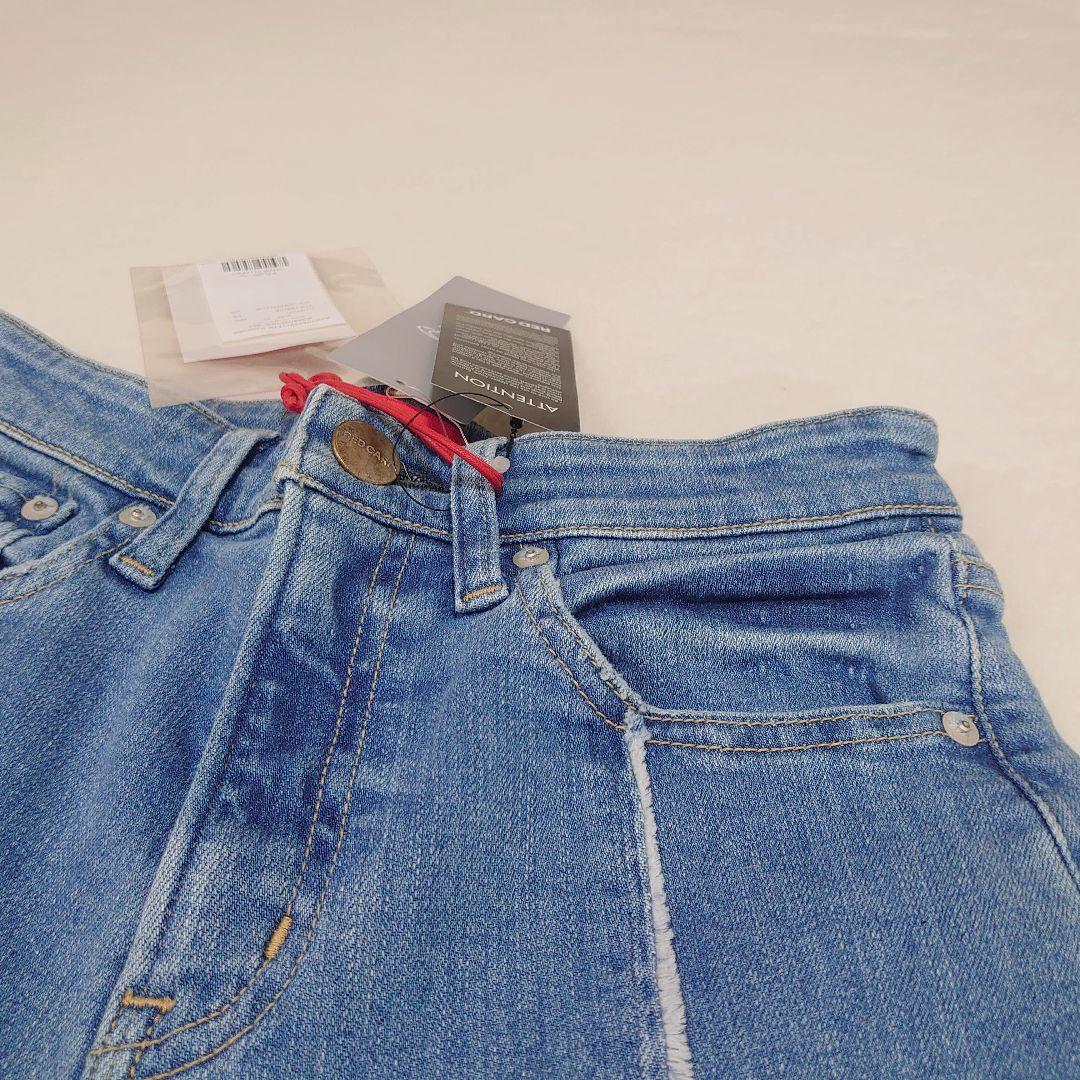 ✨新品タグ付き✨REDCARD BEAMS 別注 カットオフ 裾スリット 23