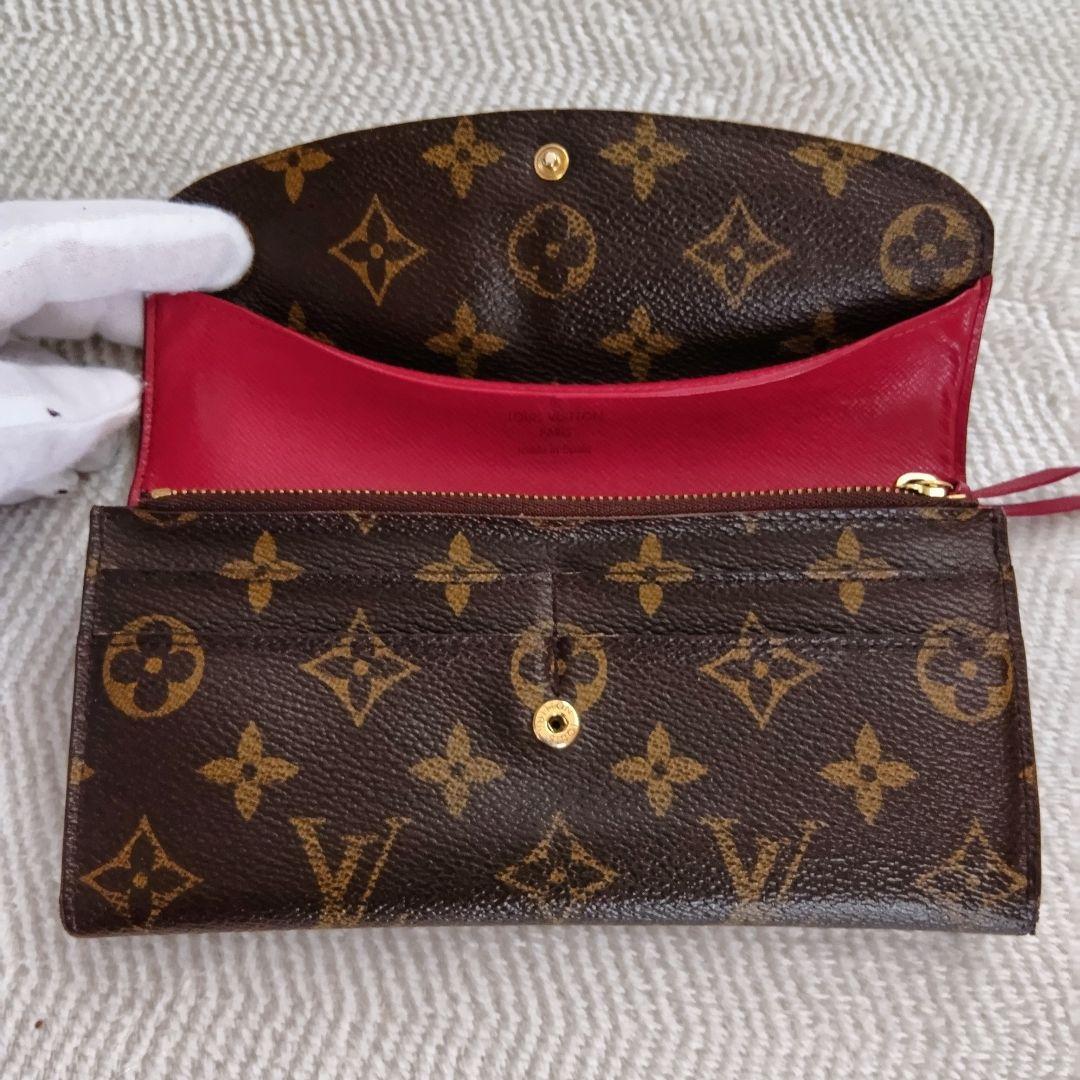 ルイヴィトン ポルトフォイユ エミリー 長財布 モノグラム