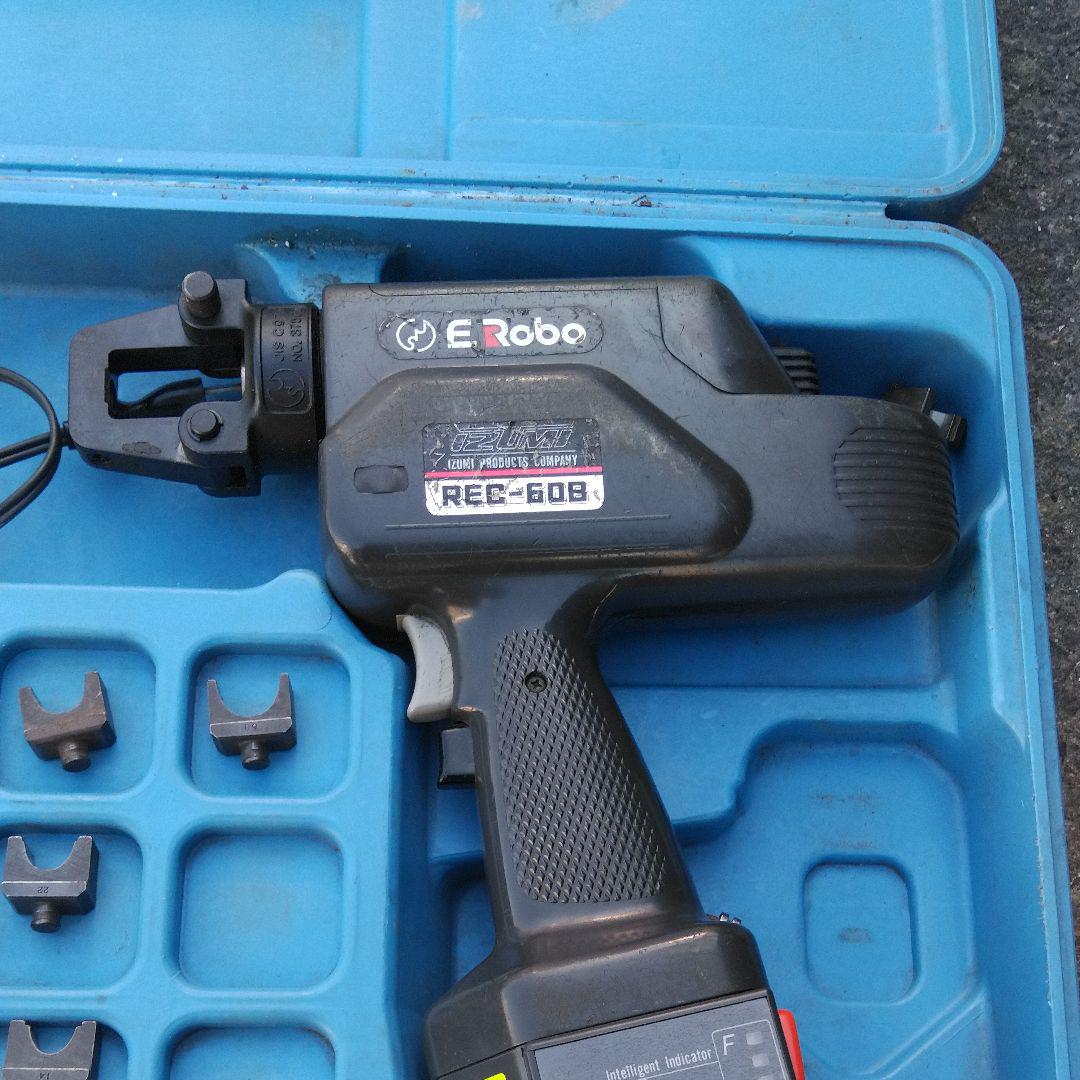 IZUMI 電動油圧式圧工具 REC-60B 泉精器 ジャンク 電動圧着機 自転車