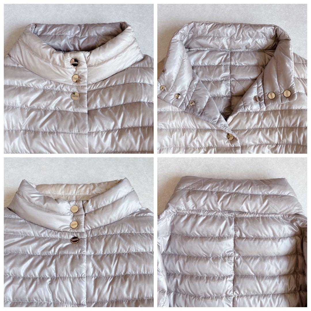 未使用★HERNO｜定価13万 22AW リバーシブル ライトダウン 42
