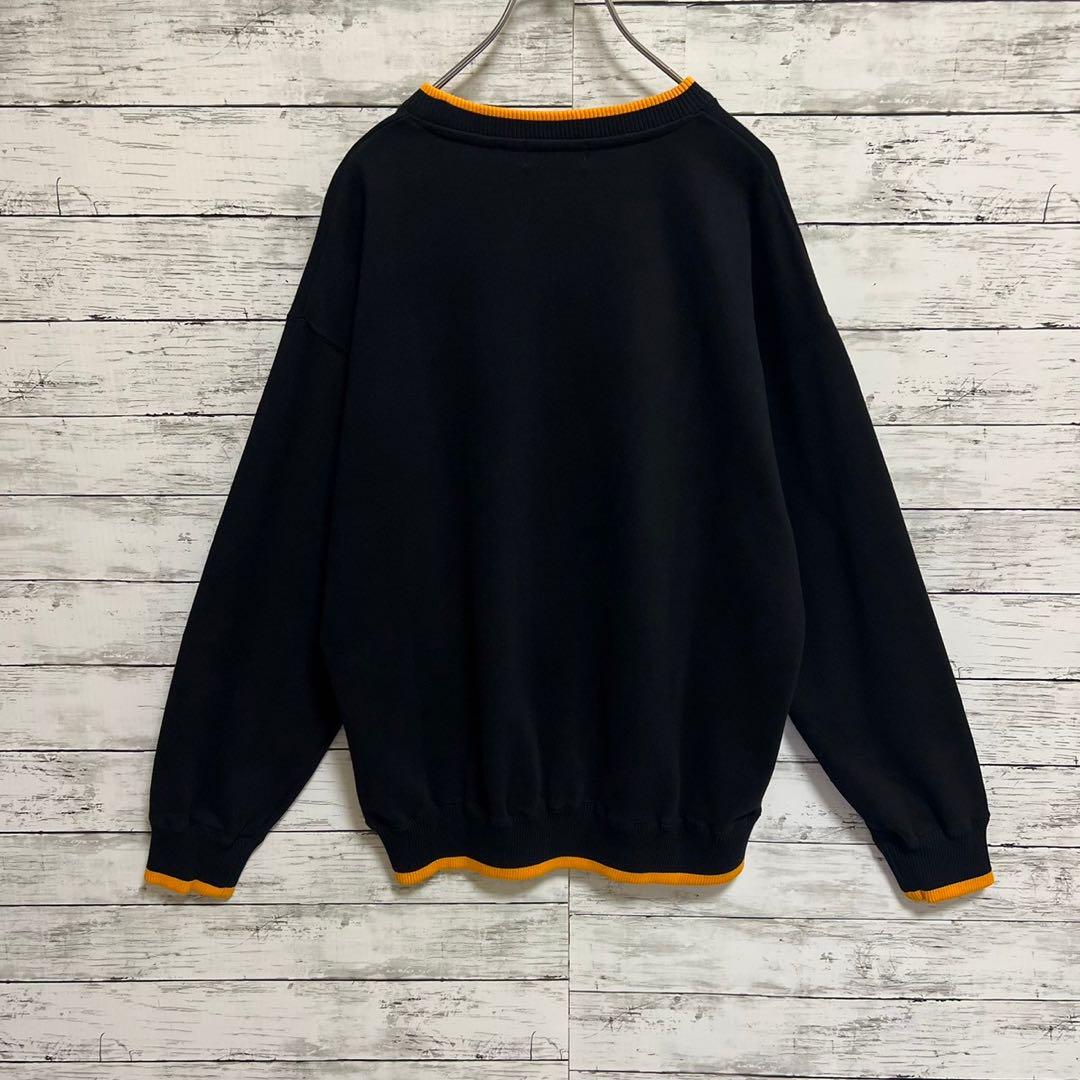 【即完売モデル】エクストララージ☆センターパイルロゴ スウェット☆美品 6787 画像5