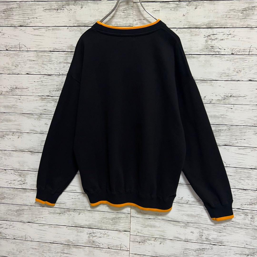 【即完売モデル】エクストララージ☆センターパイルロゴ スウェット☆美品 6787 画像6