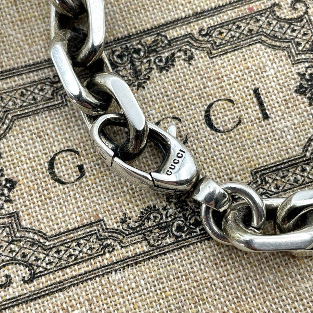 ✨現行・美品✨GUCCI インターロッキング G チェーンブレスレット 925